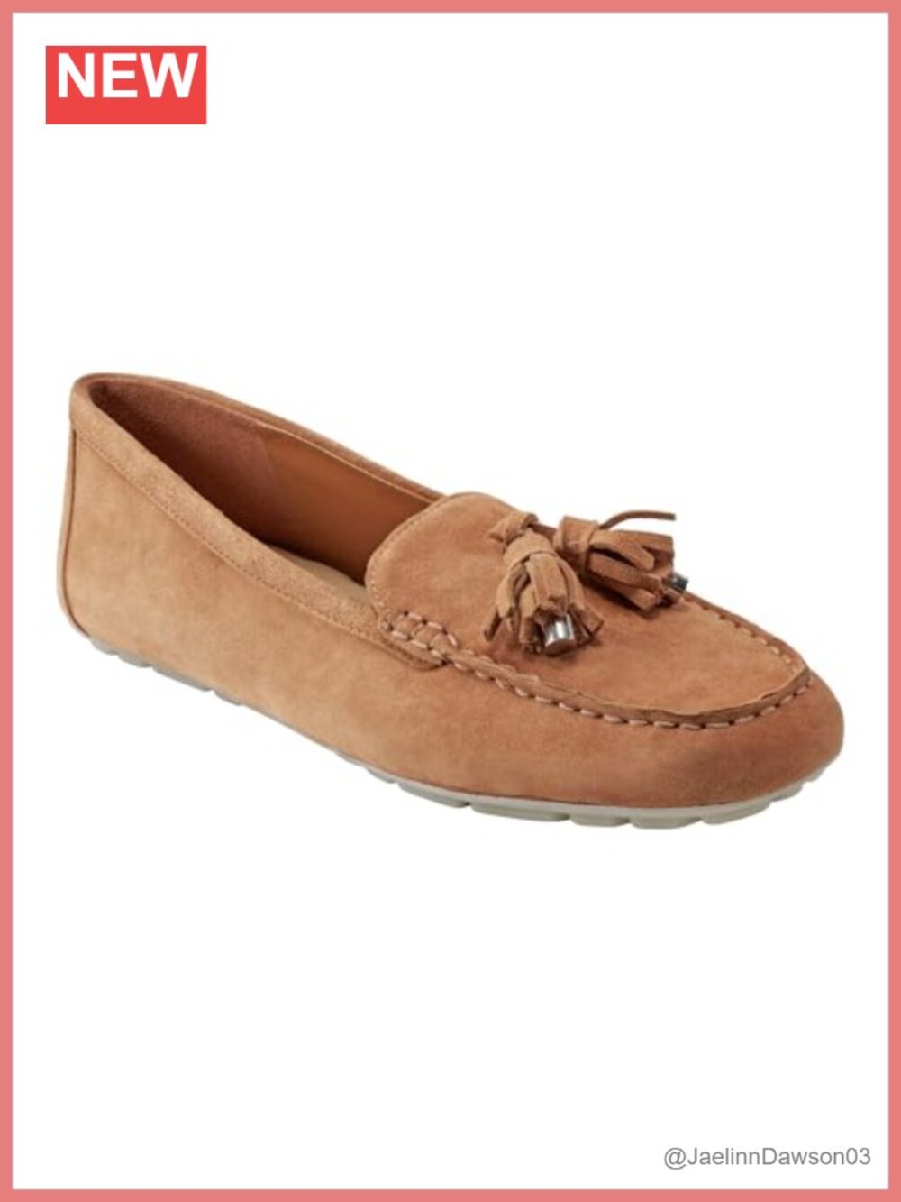 Marc Fisher LTD Layney Suede Tassel Loafer Slip-On